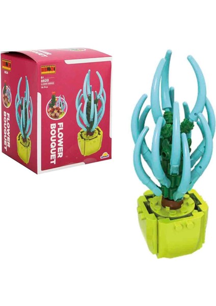 Blx Bitki Çiçekleri 8820 Kız Erkek Çocuk Oyuncak Eğitici Oyuncaklar indirimleri