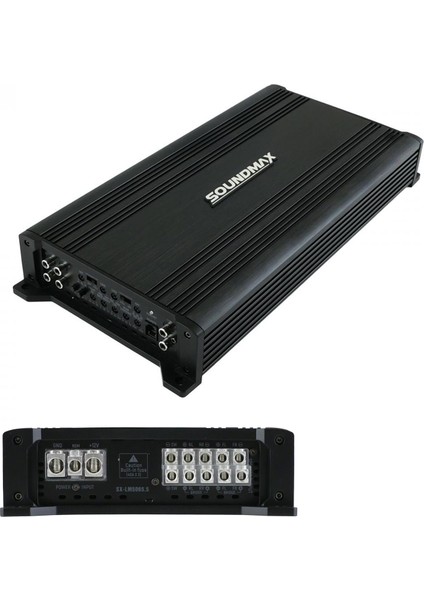 SX-LM5065.5 Oto Anfi Stereo 65WX4 + 350W 5 Kanal Bass Kontrol Hibrit