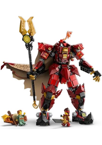 71846 LEGO Ninjago Ateş Şövalyesi Robotu 996 Parça +14 Yaş Kız Erkek Çocuk Oyuncak Eğitici Oyuncakla fırsatları
