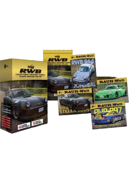 Tarmac Cards Event Special Pack - Rwb Vol.02 Box Kız Erkek Çocuk Oyuncak Eğitici Oyuncaklar