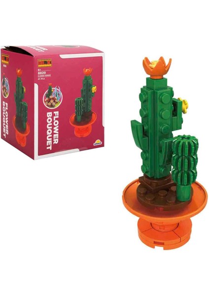 Blx Bitki Çiçekleri 8820 Kız Erkek Çocuk Oyuncak Eğitici Oyuncaklar