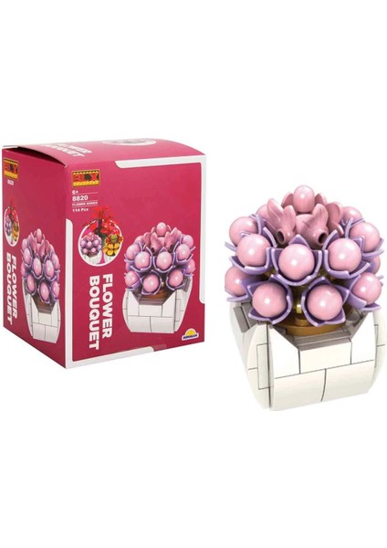 Blx Bitki Çiçekleri 8820 Kız Erkek Çocuk Oyuncak Eğitici Oyuncaklar