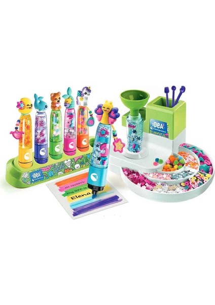 Idea Fosforlu Kalem Laboratuvarı Kız Erkek Çocuk Oyuncak Eğitici Oyuncaklar