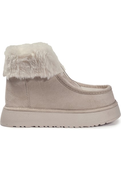 Bej Casual Vegan Kadın Bot