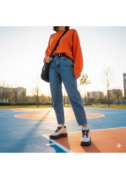 Krem Casual Vegan Kadın Ayakkabı fırsatları