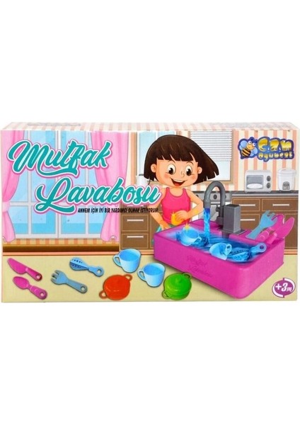 Kut.mutfak Lavabosu Kız Erkek Çocuk Oyuncak Eğitici Oyuncaklar