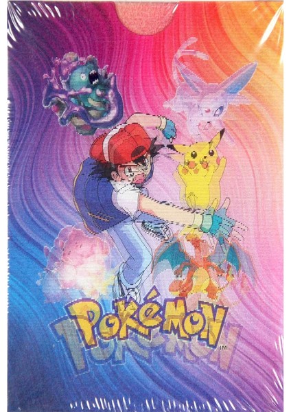 Pokemon Starter 3D Oyun Kartları Paketi Kız Erkek Çocuk Oyuncak Eğitici Oyuncaklar