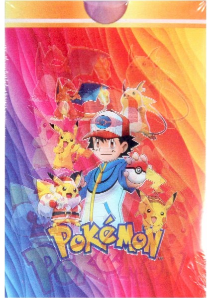 Pokemon Starter 3D Oyun Kartları Paketi Kız Erkek Çocuk Oyuncak Eğitici Oyuncaklar