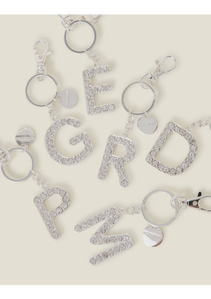 Taşlı Anahtarlık N Harfi fiyatları