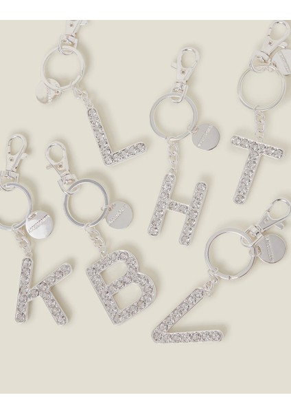 Taşlı Anahtarlık N Harfi modelleri