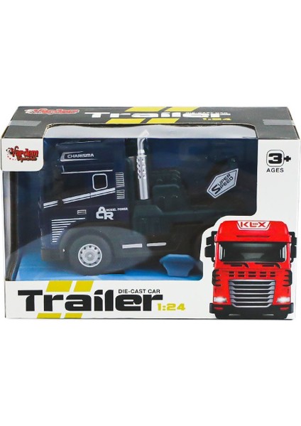 KLX600-344 Sürtmeli Işıklı Müzikli Çekici Tır Kafası 1:24 Kız Erkek Çocuk Oyuncak Eğitici Oyuncaklar indirimleri