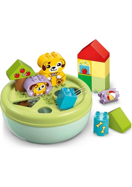 LEGO Duplo Ilk Şekil Ayırıcı: Köpek Evi 10441 Kız Erkek Çocuk Oyuncak Eğitici Oyuncaklar
