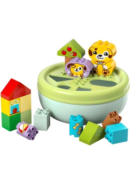 LEGO Duplo Ilk Şekil Ayırıcı: Köpek Evi 10441 Kız Erkek Çocuk Oyuncak Eğitici Oyuncaklar fiyatları