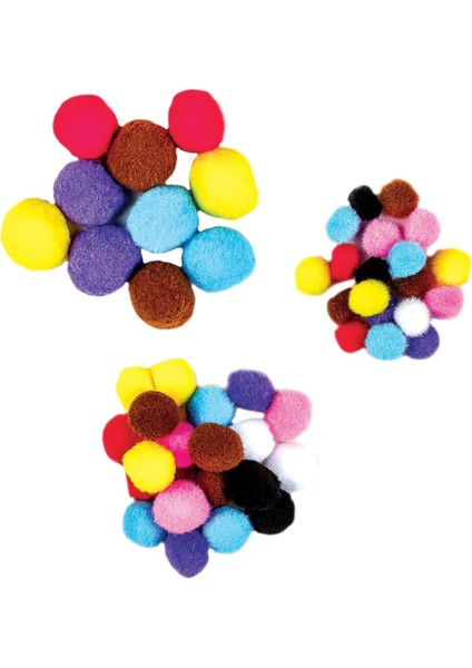 Fly Color Pon Pon Karışık