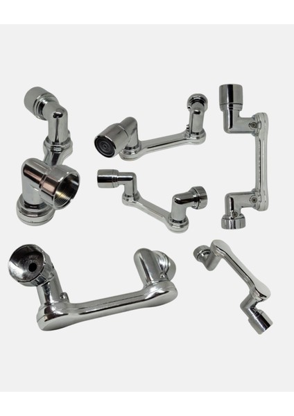 1080 Derece Musluk Aparatı – Tüm Lavabolara Uygun Esnek Başlık ve Su Akış Kontrolü modelleri