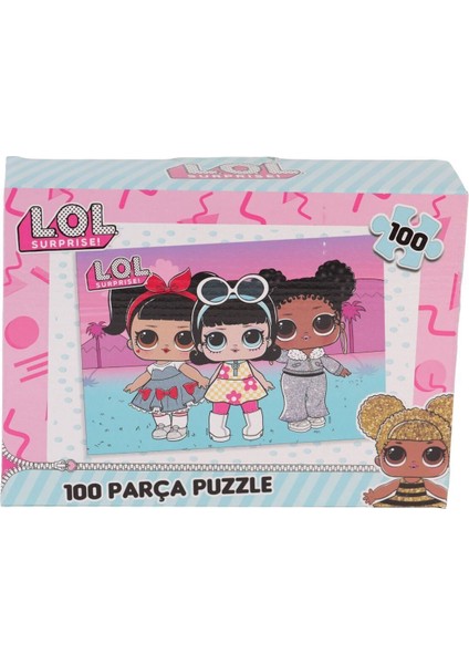 LOL7824 Lol 100 Parça Puzzle Kız Erkek Çocuk Oyuncak Eğitici Oyuncaklar