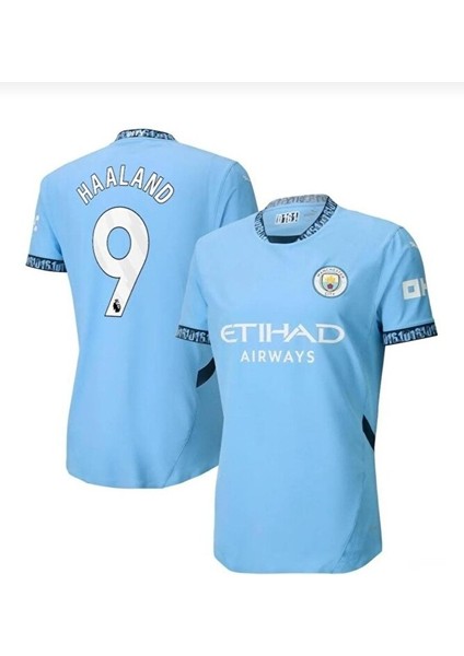 2024/25 Yeni Sezon M'city Erling Haaland 9 Iç Saha Forması