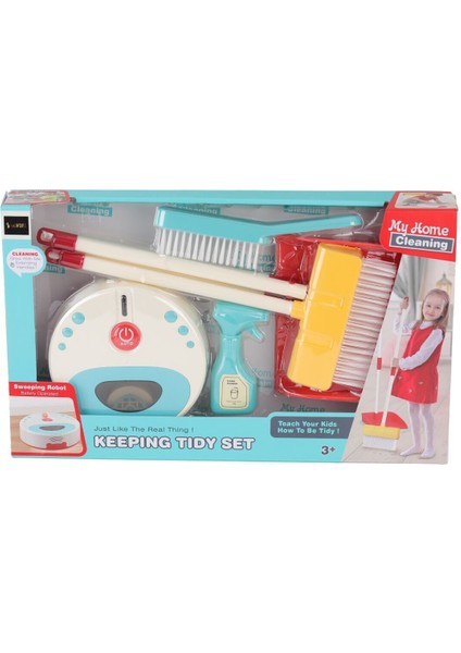 HJ607- Keeppıng Tıdy Temzilik Seti Kız Erkek Çocuk Oyuncak Eğitici Oyuncaklar