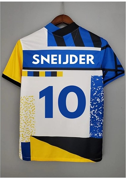 Wesley Sneijder Özel Konsept Sarı/mavi/siyah Forması fiyatları