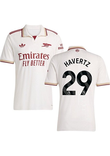 Arsenal 2026 Kai Havertz /29/ Alternatif Yakalı Yetişkin Futbol Forması