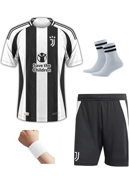 Juventus Kenan Yıldız 2024/2025 Yeni Sezon Futbol Çocuk Forması 4’lü Set fiyatları