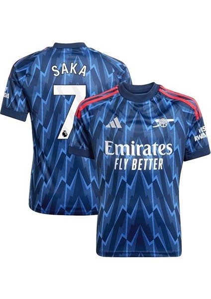 Arsenal 2026 Saka /7/ Deplasman Lacivert Yetişkin Futbol Forması