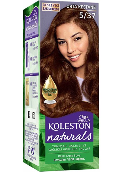 Koleston Naturals Saç Boyası 5/37