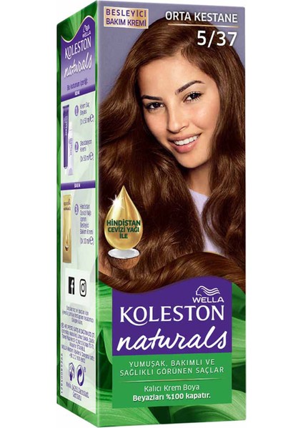 Koleston Naturals Saç Boyası 5/37 fiyatları