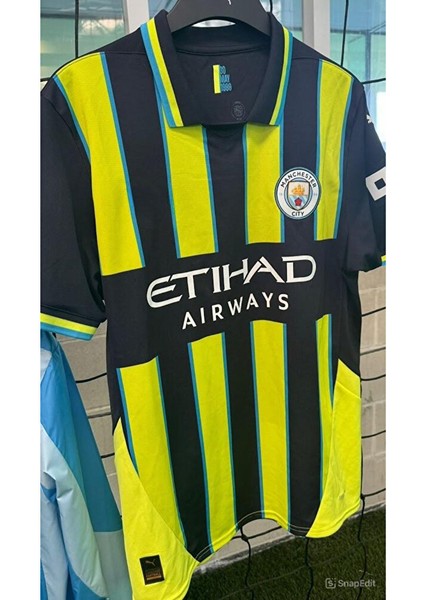 Yeni Sezon 2024/25 Erling Haaland Alternatif Çubuklu Forması fiyatları