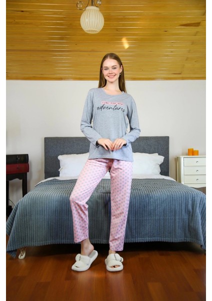 Kadın Penye Uzun Kol Pijama Takım fiyatları