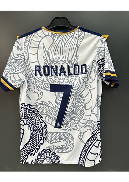 Ronaldo Madrid Dragon Özel Tasarım Futbol Forması Nefes Alabilen Polyester Forma Halısaha Forması modelleri