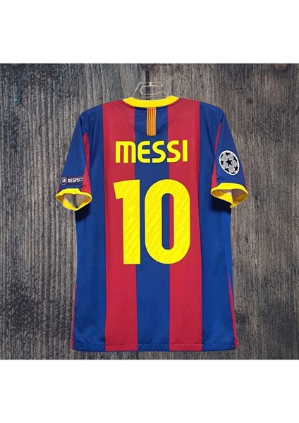 2010/11 Barcelona Şampiyomlar Lıgı Messı Yetişkin Forması