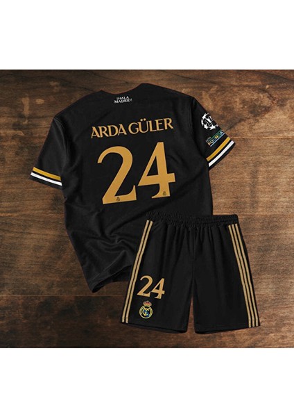 Reall-Madrid Arda-Güler Özel Tasarım Siyah Çocuk Forması fiyatları
