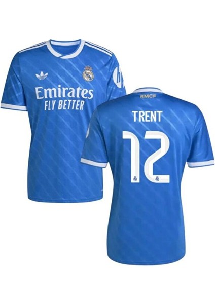 Real/madrid 2025/26 Trent /12/ Alternatif 3. Mavi Yetişkin Forması