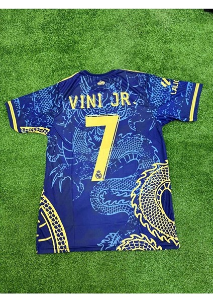 Vini Jr Madrid Dragon Desenli Özel Tasarım Yeni Sezon Futbol Forması 2023/24 fiyatları