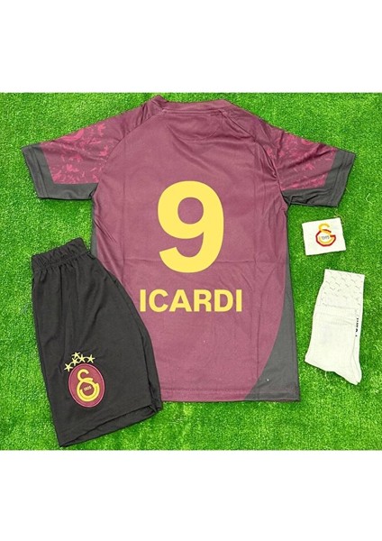 .g'.â.l.a.t.â.s.a.r.â.y 2025/26 Yeni Sezon 5 Yıldızlı Ι¢αя∂ι 9 Deplasman Çocuk Forması