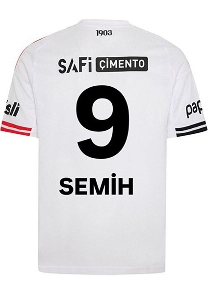 .b.e.ş.i.k.t.a.ş./ 2026 /#semih Kılıçsoy#/ 9 Deplasman Beyaz Yeni Sezon Yetişkin Forması