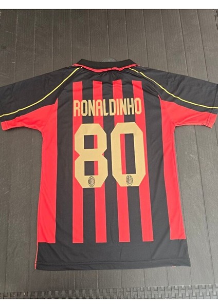 Efsane M.i.l.a.n Ronaldinho 80. Nostalji Forması 2007/08 fırsatları