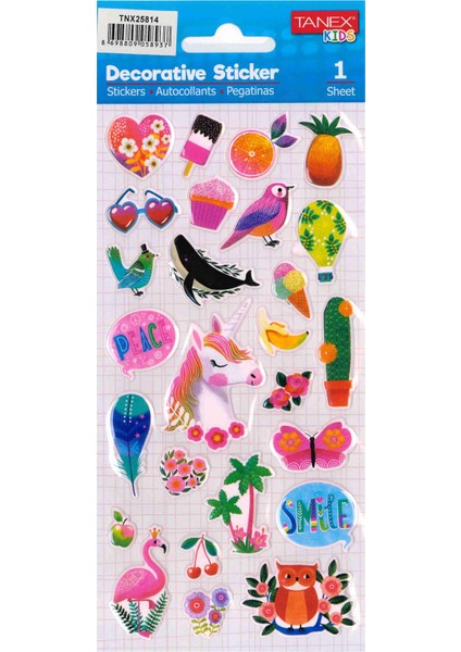 Decoratıve Sticker TNX-25814