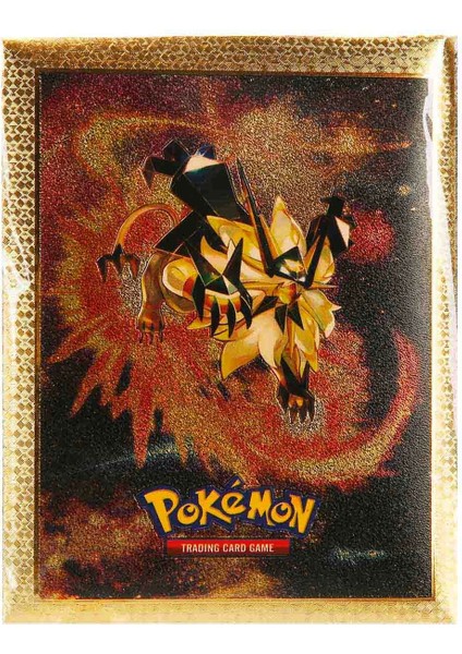 Pokemon Gold Trading Kart 10’lu Paket Kız Erkek Çocuk Oyuncak Eğitici Oyuncaklar