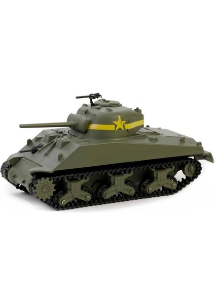 Greenlight 1/64 Battalion 64 Series 4- 1943 M4 Sherman Tank Us Army World War Iı Kız Erkek Çocuk Oyu fiyatları