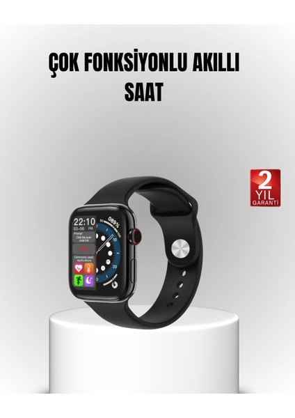 Yüksek Çözünürlüklü 1.9" Akıllı Saat – 5-6 Gün Aktif Kullanım, Şık ve Modern Tasarım