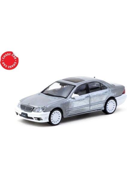 Tarmac Works 1/64 Mercedes-Benz S-Class Wald Alabaster White - Lamley Special Edition Kız Erkek Çocu modelleri