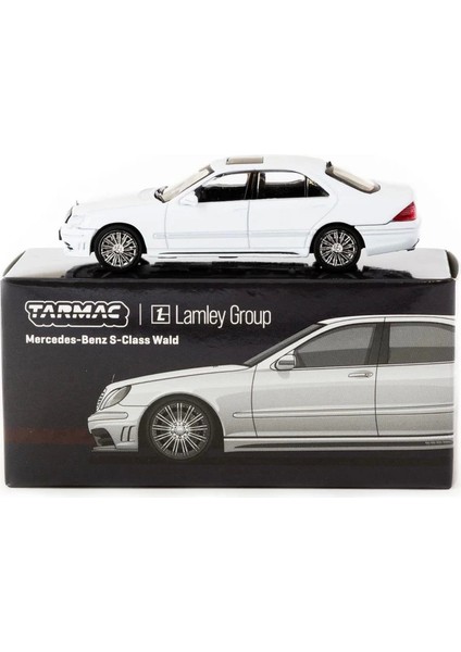 Tarmac Works 1/64 Mercedes-Benz S-Class Wald Alabaster White - Lamley Special Edition Kız Erkek Çocu fırsatları