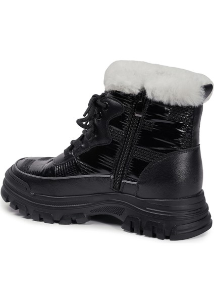 Siyah Casual Tekstil Kadın Bot modelleri
