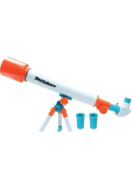 Üç Ayaklı Astronomik Teleskop 50 mm 30/60X Kız Erkek Çocuk Oyuncak Eğitici Oyuncaklar