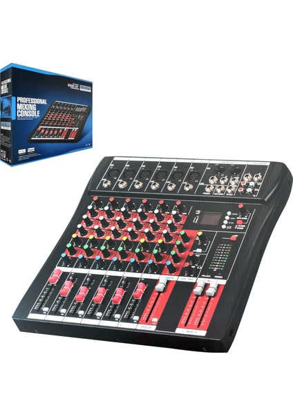 Nwork Synx-6 Deck Mixer 6 Kanal Bluetooth USB