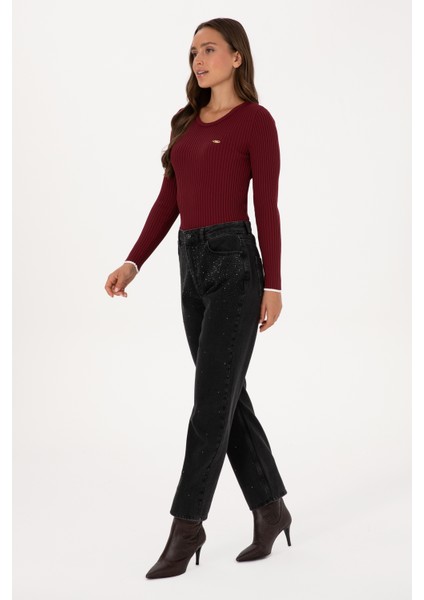 Kadın Siyah Pantolon (Jean) 50310188-DN0027 modelleri