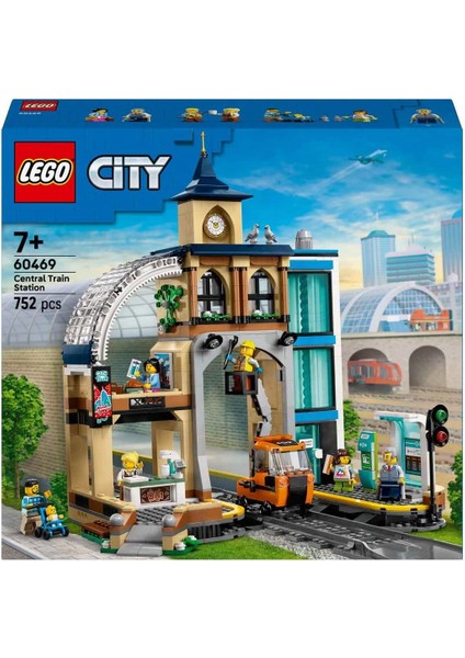 LEGO City Merkez Tren Istasyonu 60469 Kız Erkek Çocuk Oyuncak Eğitici Oyuncaklar fiyatları