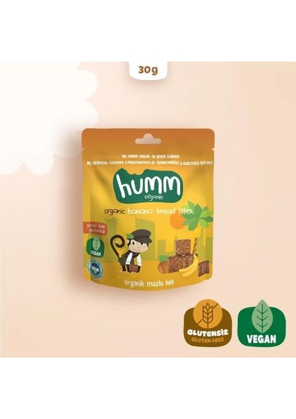 Bfs Humm Organik Glutensiz Vegan Muzlu Kek 30 gr